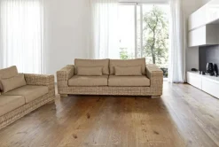 Best Bizzotto DIVANO IN FIBRE NATURALI 4 POSTI - LEANDRO