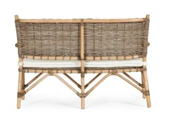 Outlet Bizzotto DIVANO IN FIBRE NATURALI CON CUSCINI - TARIFA