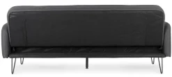 Hot Bizzotto DIVANO LETTO IN TESSUTO NERO - BRIDJET