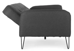 Hot Bizzotto DIVANO LETTO IN TESSUTO NERO - BRIDJET