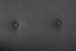 Hot Bizzotto DIVANO LETTO IN TESSUTO NERO - BRIDJET