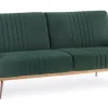 Clearance Bizzotto DIVANO LETTO IN VELLUTO VERDE SCURO - JOHNNY