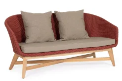 Clearance Bizzotto DIVANO 2P C-C COACHELLA SCARLET