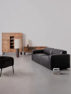 Outlet Bizzotto DIVANO 3P JOSEPH NERO