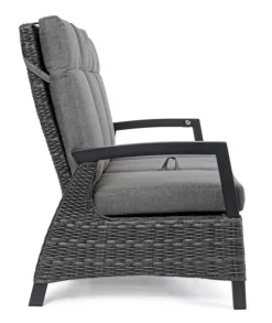 Hot Bizzotto DIVANO RECLINABILE IN ALLUMINIO ANTRACITE JX55 - BRITTON