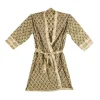 Online Bizzotto KIMONO REIMS AVORIO C-FOGLIA-FIORE