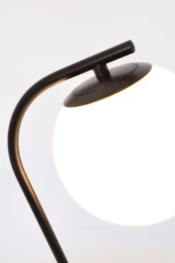 Bizzotto LAMPADA TAV. DELPHINE NERO H51