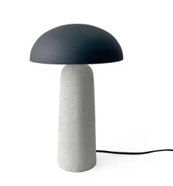 Sale Bizzotto LAMPADA TAV. DELPHINE TONDO GRIGIO H39,5