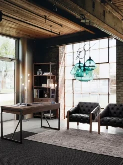 Best Bizzotto LAMPADA TAV. FIACCOLA 3LUCI ARGENTO H45