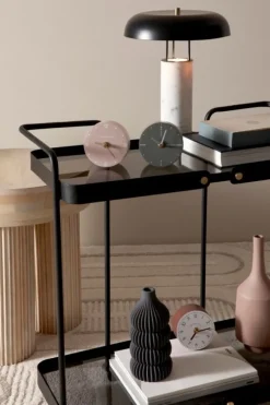 Clearance Bizzotto LAMPADA TAV. KAITHAL MARMORIZZ BIANC H33