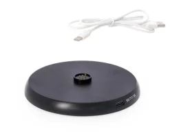 Outlet Bizzotto LAMPADA TAV. LED ARTIKA MARRONE H36