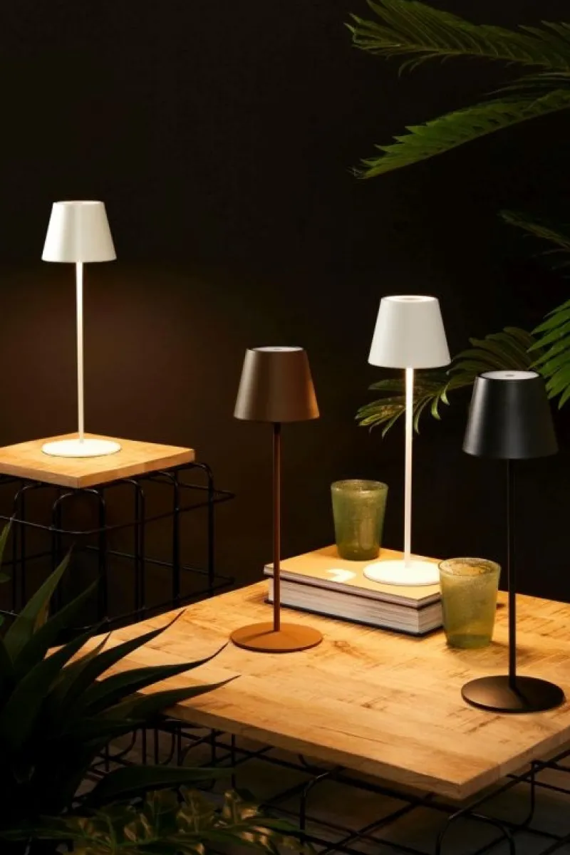 Sale Bizzotto LAMPADA TAV. LED ETNA BIANCO H38