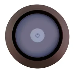 Discount Bizzotto LAMPADA TAV. LED ETNA MARRONE H38