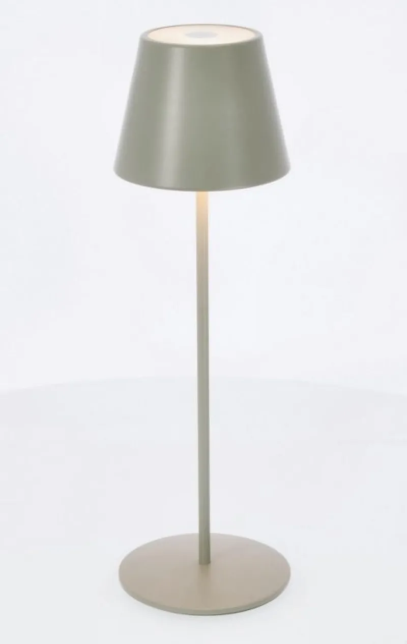 Online Bizzotto LAMPADA TAV. LED ETNA VERDE SALVIA H38