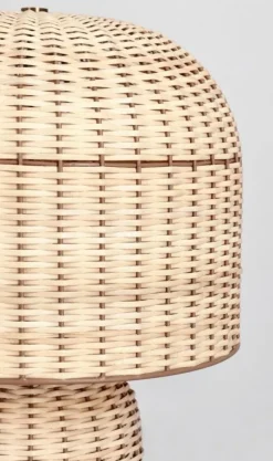 Outlet Bizzotto LAMPADA TAV. SIKKIM RATTAN H61
