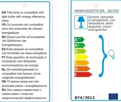 Sale Bizzotto LAMPADARIO ASTRO SAGOMATO BIANCO D50