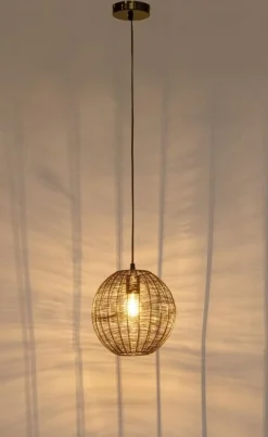 Online Bizzotto LAMPADARIO INAY TONDO NERO D25