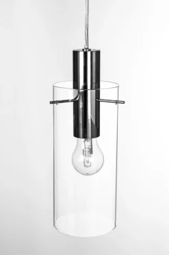 Sale Bizzotto LAMPADARIO 1LUCE AGLOW TRASP-ARGENTO