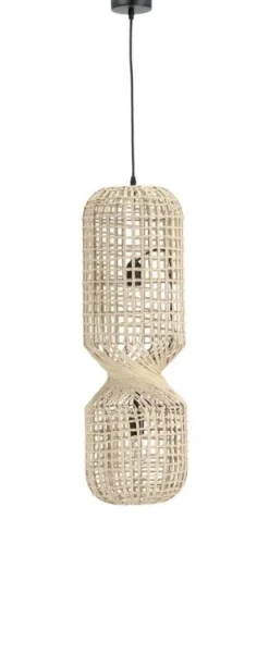 Discount Bizzotto LAMPADARIO MALABO BEIGE H77,5