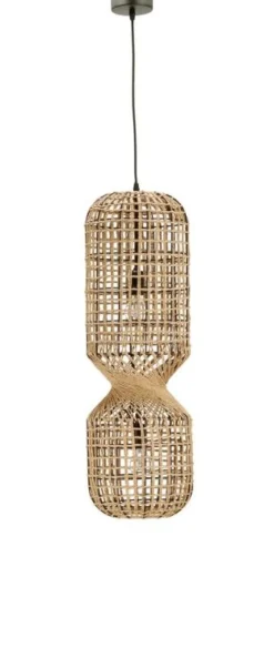 Clearance Bizzotto LAMPADARIO MALABO NATURALE H77,5