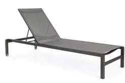 Online Bizzotto LETTINO CON RUOTE IN ALLUMINIO IMPILABILE ANTRACITE - KONNOR