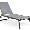 Clearance Bizzotto LETTINO CON RUOTE IN ALLUMINIO ANTRACITE GK52 - CRUISE