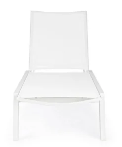 Clearance Bizzotto LETTINO CON RUOTE IN ALLUMINIO BIANCO GK50 - CRUISE
