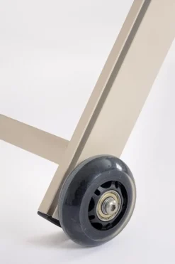 Clearance Bizzotto LETTINO C-RUOTE TAYLOR WHISPER