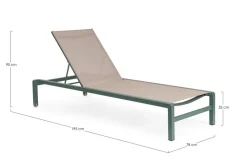 Outlet Bizzotto LETTINO IMP. C-RUOTE KONNOR BALSAM