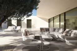 Bizzotto LETTINO IN ALLUMINIO BIANCO WG20 - INFINITY