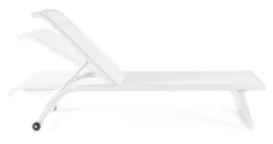 Discount Bizzotto LETTINO IN ALLUMINIO CON RUOTE BIANCO - TAYLOR