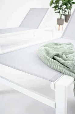 Online Bizzotto LETTINO IN ALLUMINIO CON RUOTE BIANCO YK11 - SKIPPER NEW