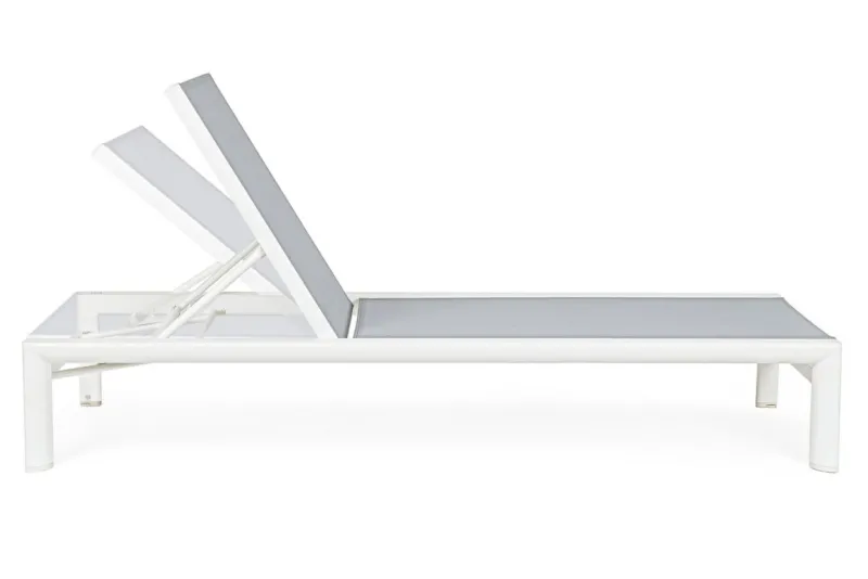 Online Bizzotto LETTINO IN ALLUMINIO CON RUOTE BIANCO YK11 - SKIPPER NEW