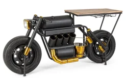 Discount Bizzotto MOBILE BAR IN ACCIAIO - MOTO SPEED