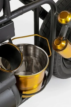 Discount Bizzotto MOBILE BAR IN ACCIAIO - MOTO SPEED