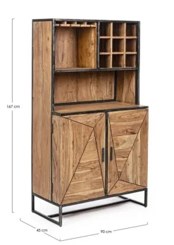 Discount Bizzotto MOBILE IN LEGNO - EGON