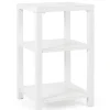 Clearance Bizzotto MOBILE OUTDOOR 3 RIPIANI BIANCO YK11 - ATLANTIC