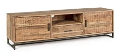 Discount Bizzotto MOBILE PORTA TV IN LEGNO - ELMER