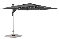 Discount Bizzotto OMBRELLONE BRACCIO ARIES 3X3 ANOD-GRI T