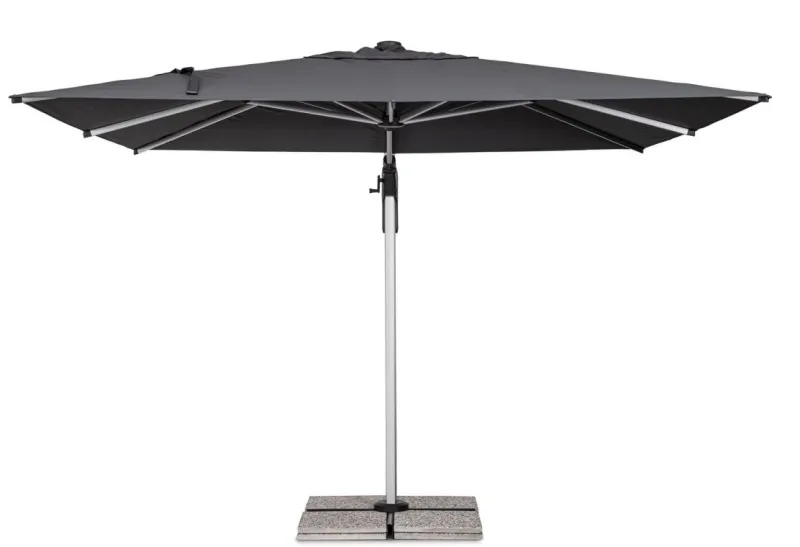 Discount Bizzotto OMBRELLONE BRACCIO ARIES 3X3 ANOD-GRI T