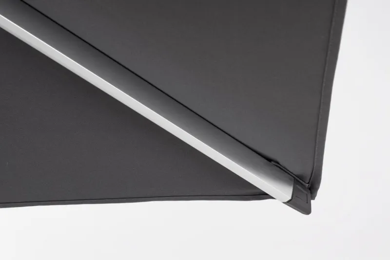 Discount Bizzotto OMBRELLONE BRACCIO ARIES 3X3 ANOD-GRI T