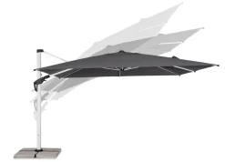 Bizzotto OMBRELLONE BRACCIO ARIES 4X4 ANOD-GRI T