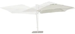 New Bizzotto OMBRELLONE BRACCIO IN ALLUMINIO 3X4 BIANCO - EDEN