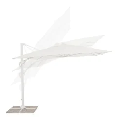 Clearance Bizzotto OMBRELLONE BRACCIO VEGA 3X4 BIANCO