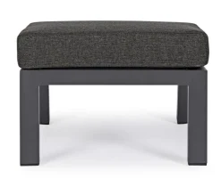 Hot Bizzotto OTTOMAN IN ALLUMINIO ANTRACITE JX55 - KLEDI