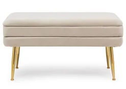 Outlet Bizzotto PANCA CONTENITORE BEIGE - PAVLINA