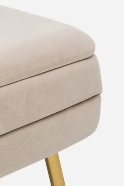 Outlet Bizzotto PANCA CONTENITORE BEIGE - PAVLINA