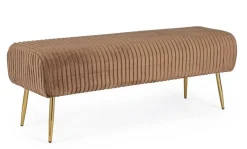 Outlet Bizzotto PANCA IN VELLUTO BRONZO - SELENA