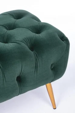 Outlet Bizzotto PANCA IN VELLUTO VERDE - GIACINTA