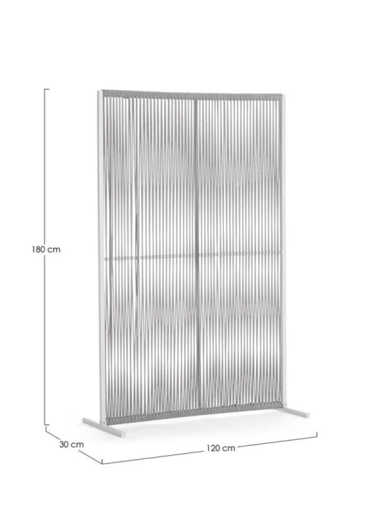 Hot Bizzotto PARAVENTO PAXSON 120X180 BIA QS20/GRIGIO